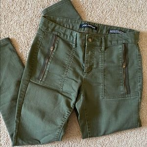 Joe fresh olive green jeans